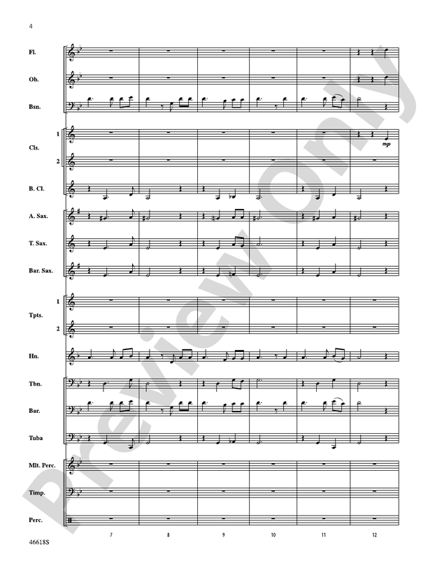 A Ralph Vaughan Williams Portrait - Concert Band Conductor Score & Parts (Digital Download)