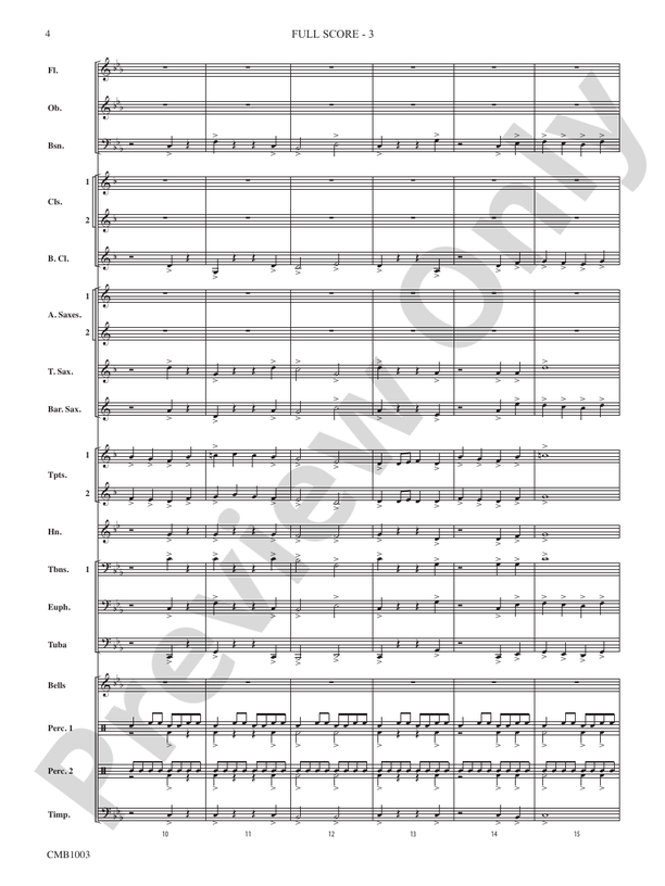 Distant Journeys - Concert Band Conductor Score & Parts (Digital Download)