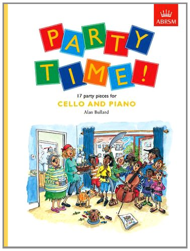 Party Time - Cello/Piano Accompaniment by Bullard ABRSM 9781854729477