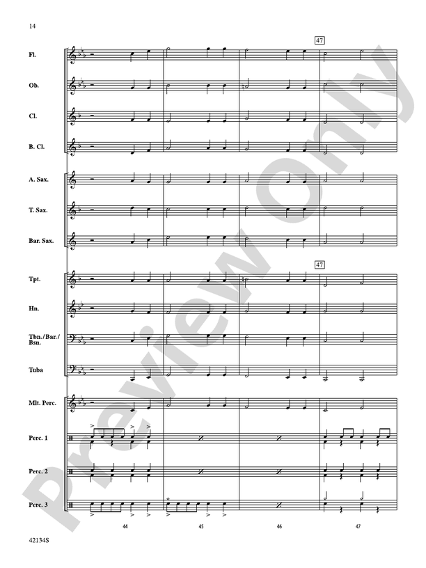 Warp Speed - Concert Band Conductor Score & Parts (Digital Download)