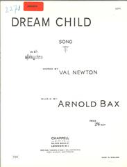Dream Child - Vocal/Piano (Digital Download)