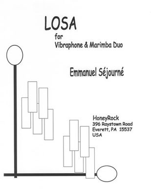 Losa Vibraphone/Marimba Duo - Emmanuel Sejourne - Marimba|Vibraphone HoneyRock Percussion Duo