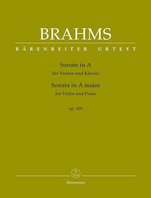 Violin Sonata in A Major Op 100 Violin/Piano