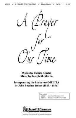 A Prayer for Our Time - Joseph M. Martin|Pamela Martin - SATB Brant Adams Shawnee Press Choral Score Octavo