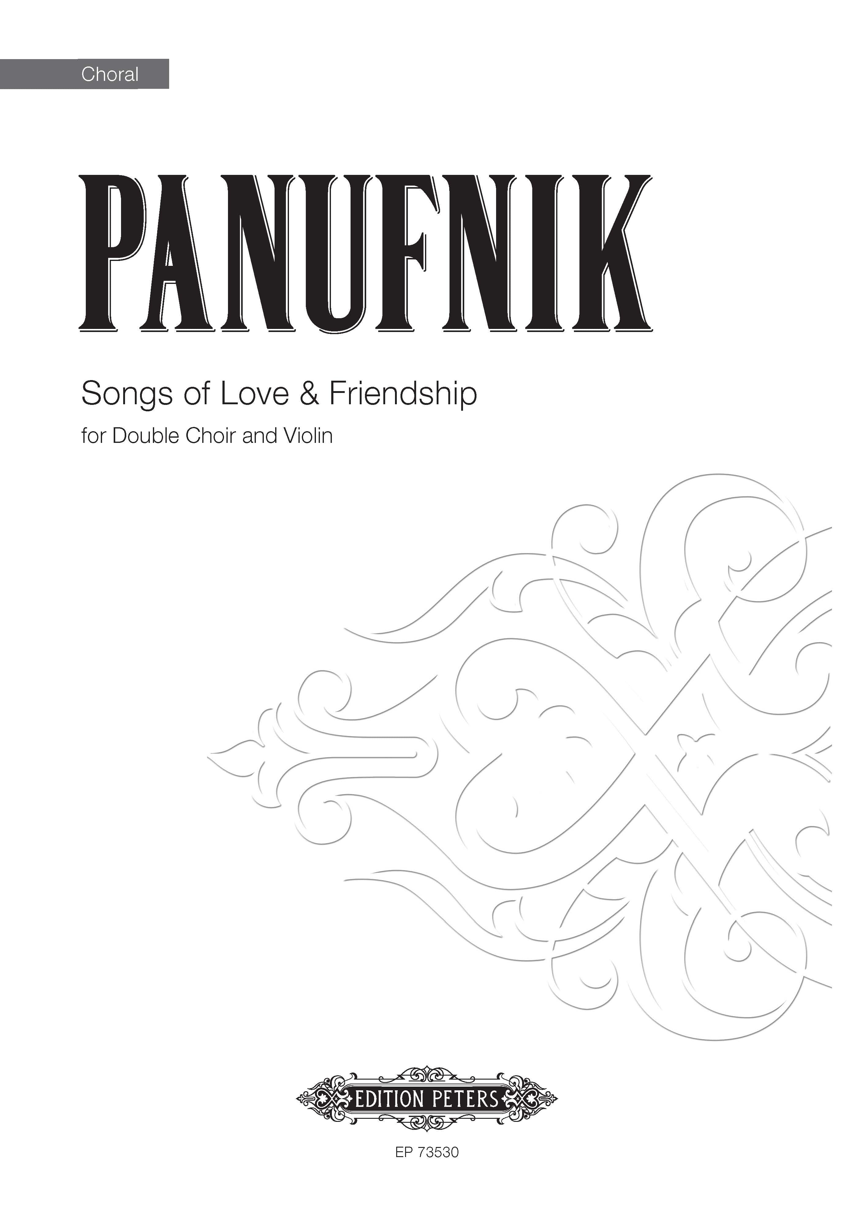 Songs Of Love & Friendship - Violin/SATB Choral Octavo (Digital Download)