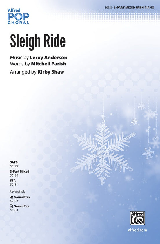 Sleigh Ride - 3-Part Mixed Choral Octavo (Digital Download)