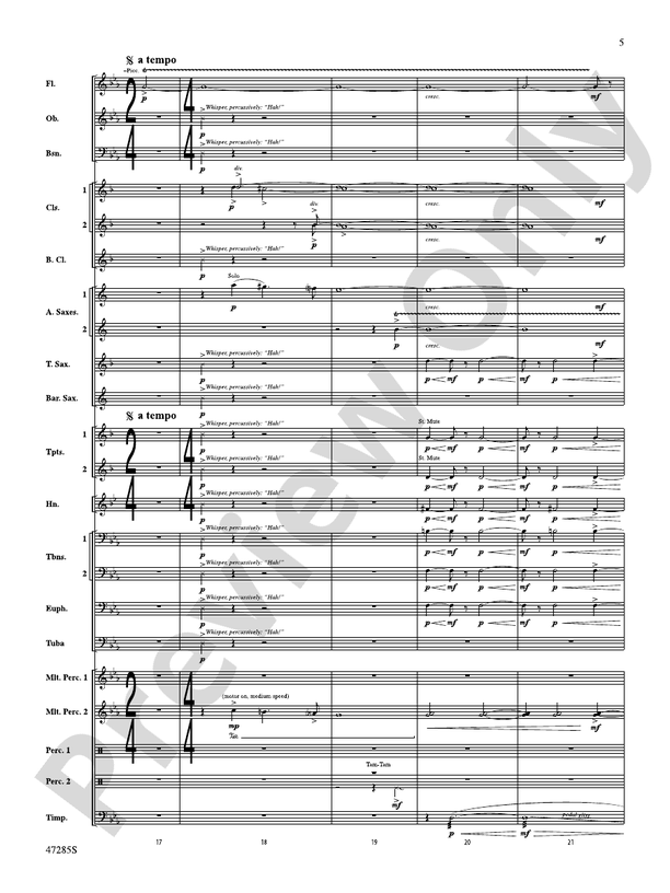 Extraordinary Machines of Clockwork and Steam - Concert Band Conductor Score & Parts (Digital Download)