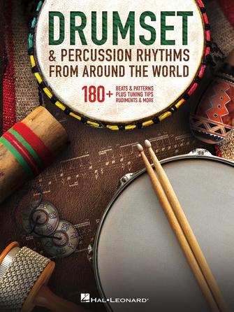 Drumset & Percussion Rhythms from Around the World - Drum Book Hal Leonard 299564