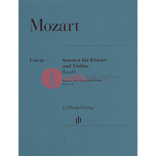Sonatas for Piano and Violin Volume 1