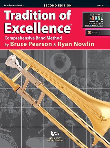 Tradition of Excellence Book 1 - Trombone - Trombone Bruce Pearson|Ryan Nowlin Neil A. Kjos Music Company