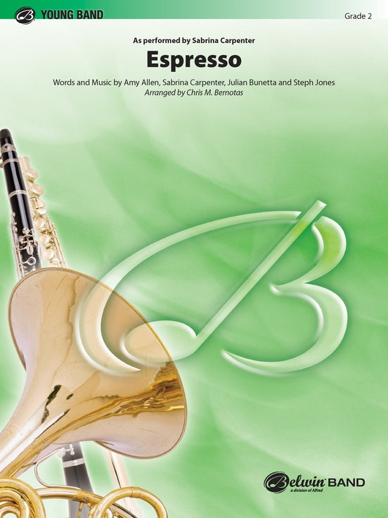 Espresso - Concert Band Conductor Score & Parts(Digital Download)