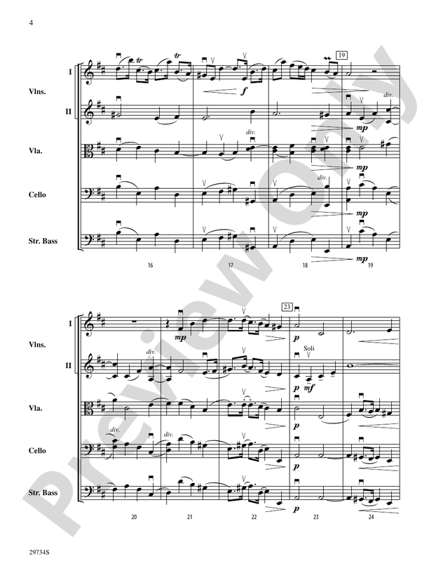 Adagio and Allegro (from Sonata No. 4 in D major, Op. 1, No. 13) – String Orchestra Conductor Score & Parts (Digital Download)