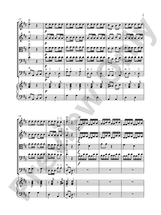 Jillaroo Jump - Loreta Fin – String Orchestra Conductor Score & Parts (Digital Download)