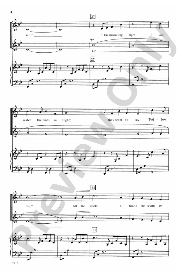 Come Follow Me – SSA Choral Octavo (Digital Download)