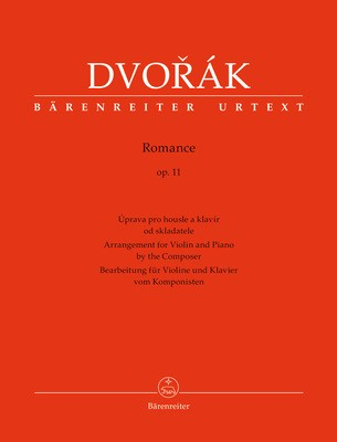 Dvorak Romance Op 11 Violin/Piano