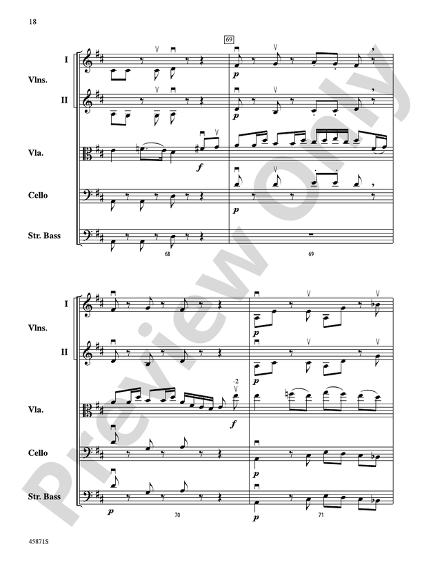 Hemispheres - String Orchestra Conductor Score & Parts (Digital Download)