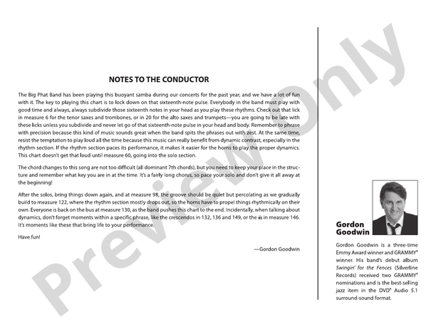 El Macho Muchacho - Jazz Ensemble Conductor Score & Parts(Digital Download)