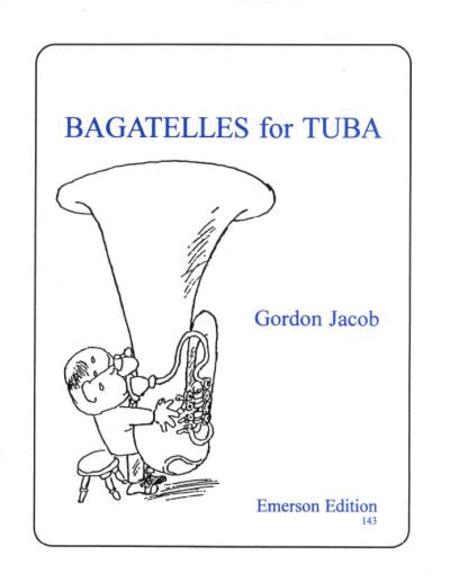 Jacob - 4 Bagatelles - Tuba/Piano Accompaniment Emerson E143