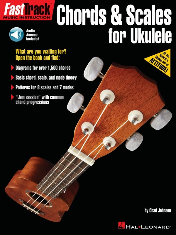 Fasttrack Chords & Scales - Ukulele Book/Audio Access Online Hal Leonard 284056