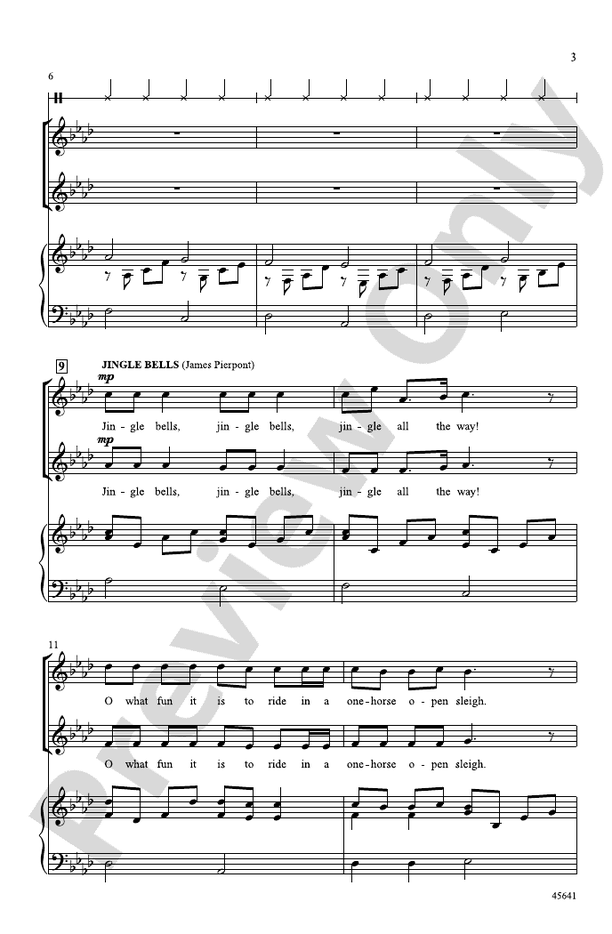 Christmas Canon - Arr. Lon Beery – 2-Part Choral Octavo (Digital Download)