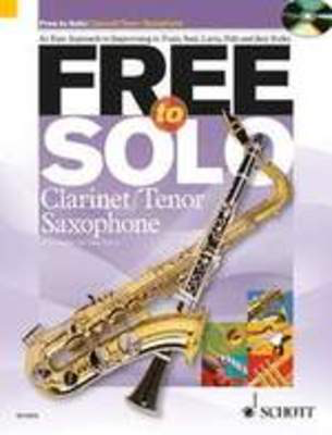 Free To Solo Clarinet / Tenor Sax Bk/Cd -
