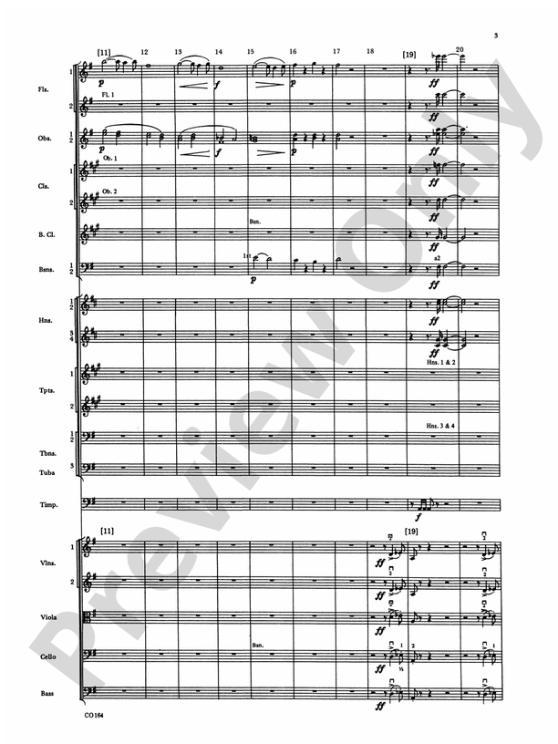 New World Symphony – Full Orchestra Conductor Score & Parts (Digital Download)