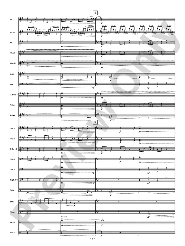 With Joyful Tidings - Concert Band Conductor Score & Parts(Digital Download)