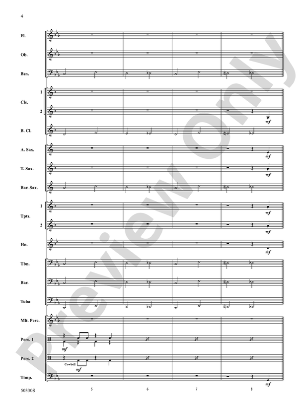 Zombie Rock - Concert Band Conductor Score & Parts (Digital Download)