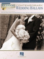 Contemporary Wedding Ballads - Wedding Essentials Series - Hal Leonard Piano, Vocal & Guitar /CD