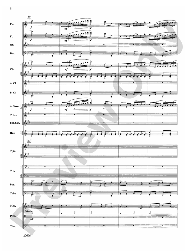 Welsh Ayres & Dances - Concert Band Conductor Score & Parts (Digital Download)