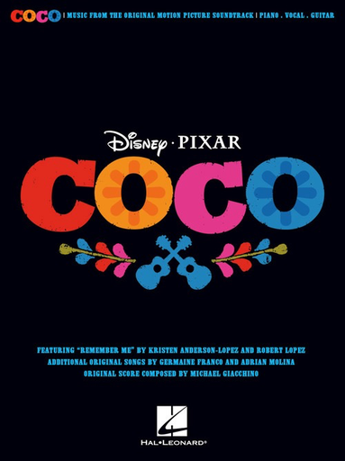 Coco: Music From The Original Motion Picture Soundtrack - Piano/Vocal/Guitar PVG Hal Leonard 253985
