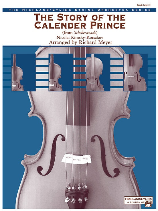 The Story of the Calendar Prince, from "Scheherazade" – String Orchestra Conductor Score & Parts (Digital Download)