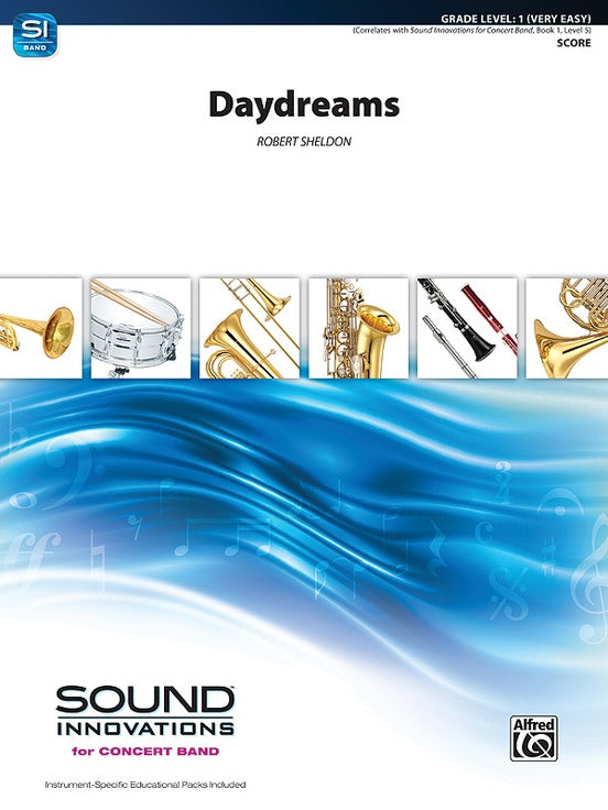Daydreams - Concert Band Conductor Score & Parts (Digital Download)