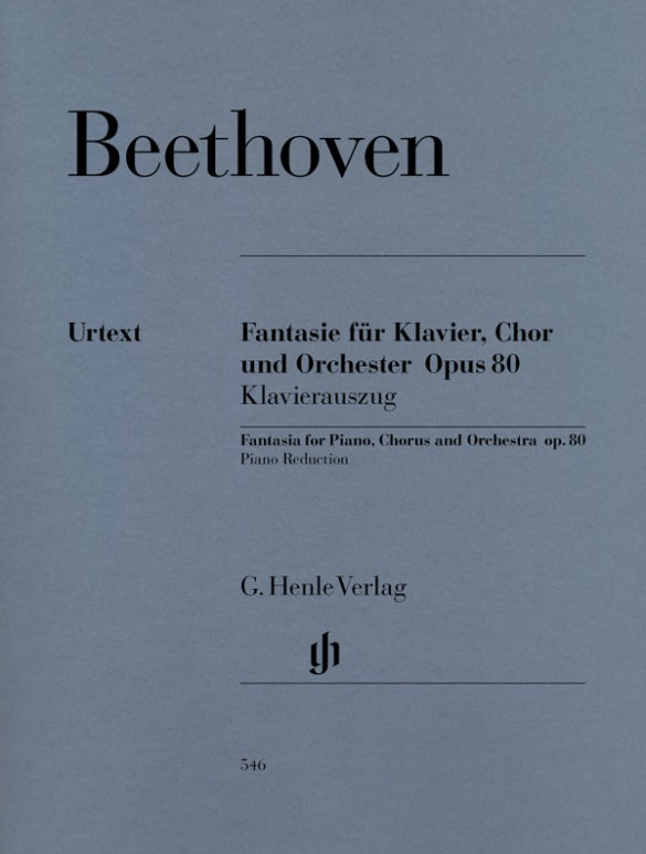 Beethoven - Fantasy in Cmin Op80 - Choir/Piano Accompaniment Henle HN546