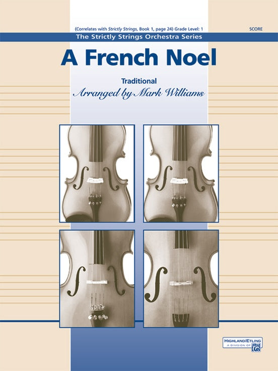 A French Noel – String Orchestra Conductor Score & Parts (Digital Download)