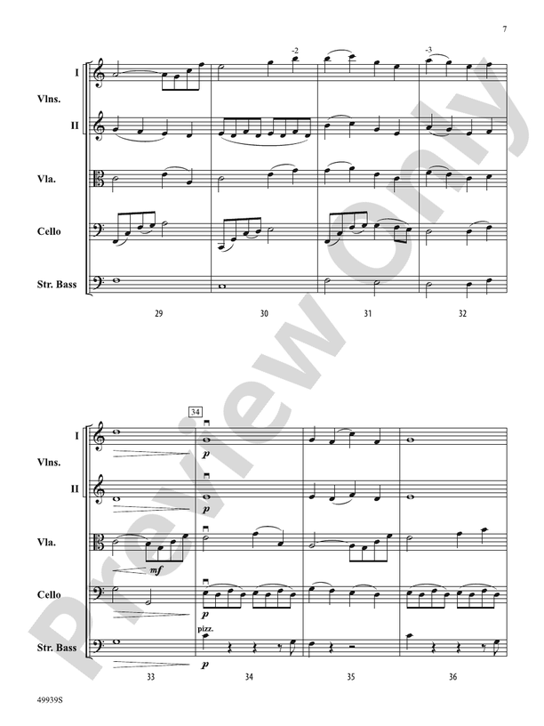 A Tender Moment in Time - String Orchestra Conductor Score & Parts (Digital Download)