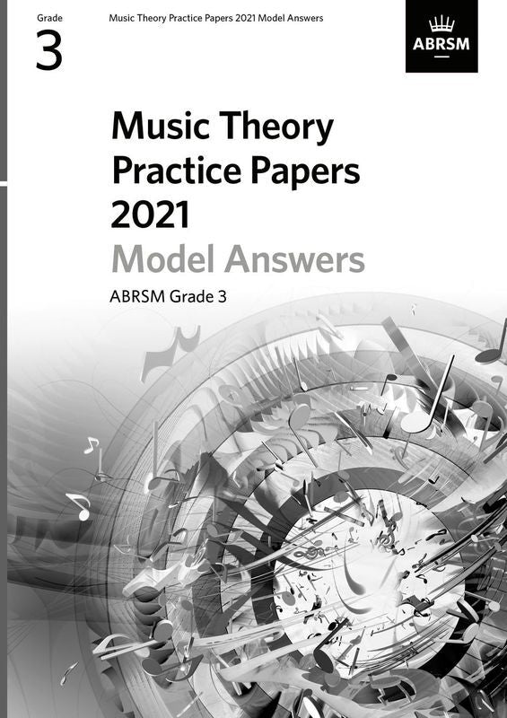 ABRSM Music Theory Model Answers 2021 Grade 3 - ABRSM ABRSM 9781786014856