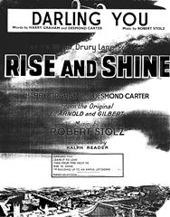 Darling You (from 'Rise And Shine') - PVG (Digital Download)