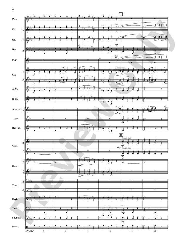 The Syncopated Clock (Grade 4) - Concert Band Conductor Score & Parts (Digital Download)