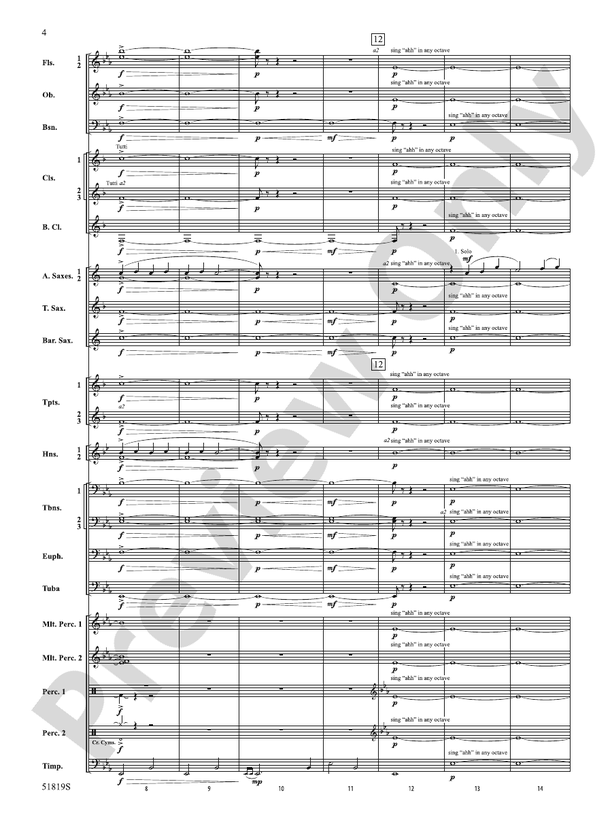 Symphonic Stories - Concert Band Conductor Score & Parts(Digital Download)
