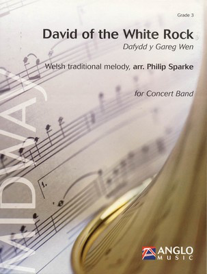 David of the White Rock (Dafydd y Gareg Wen) - Grade 3 - Score Only - Philip Sparke Anglo Music Press Score