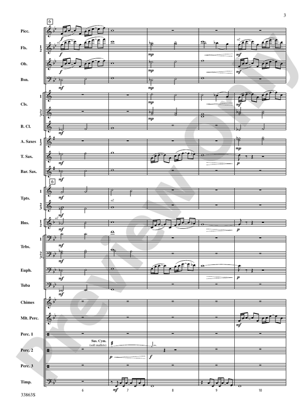 Phenom - Concert Band Conductor Score & Parts (Digital Download)