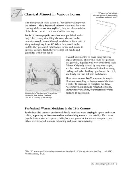 The Classical Spirit 1750-1820 Book 1 Book/CD