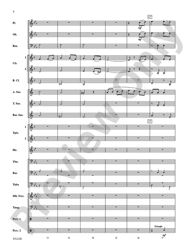 Sketches of Canada - Concert Band Conductor Score & Parts (Digital Download)