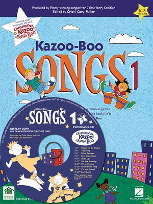 Kazoo-Boo Songs 1 CD - P/A CD for Kazoo-Boo Songs 1 Includes guide tracks with kids' voices - George L.O. Strid|John Henry Kreitler|Mary Donnelly|Patsy Meyer|Ty Parr - Artz Smartz CD