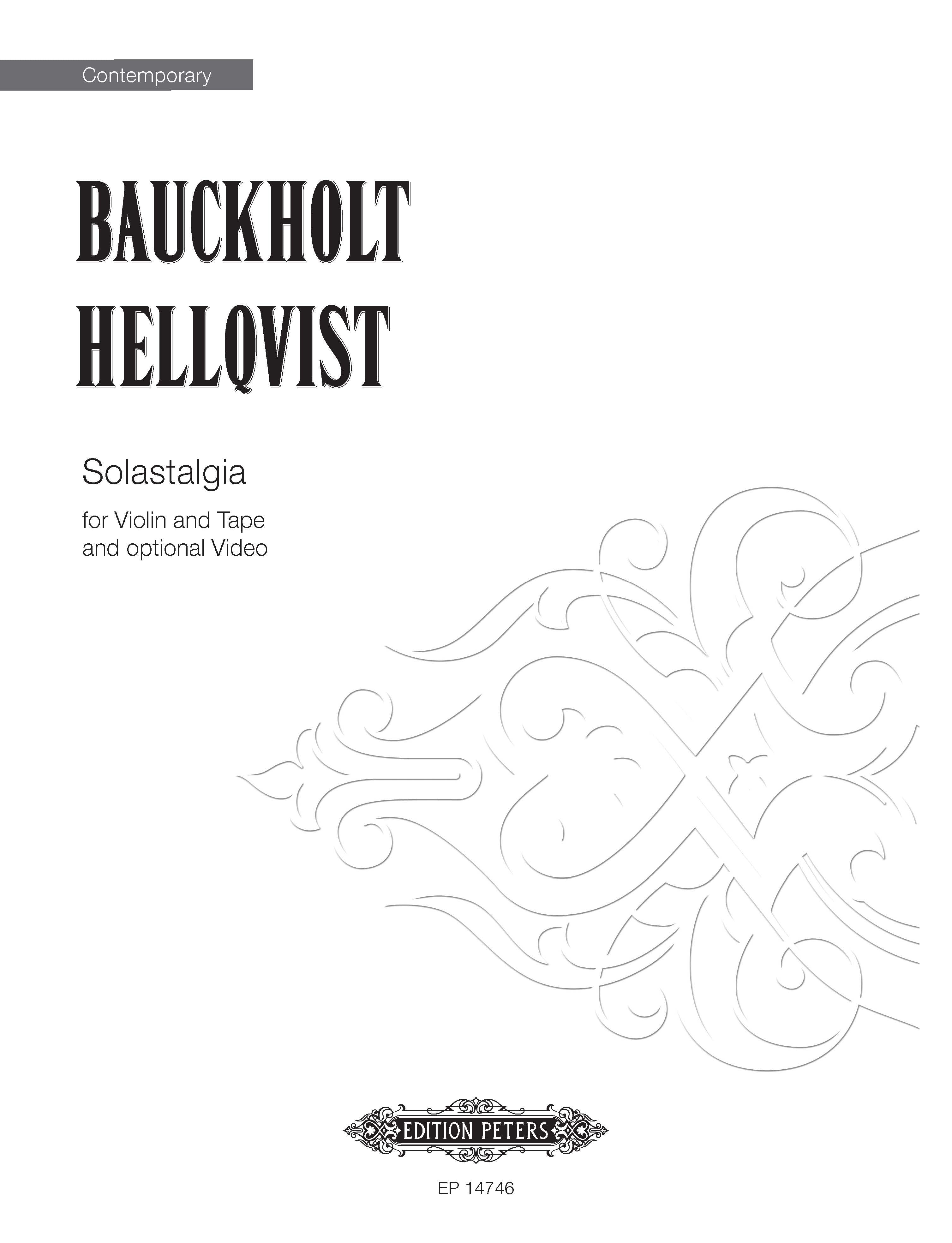Solastalgia (EP14746) - Violin (Digital Download)