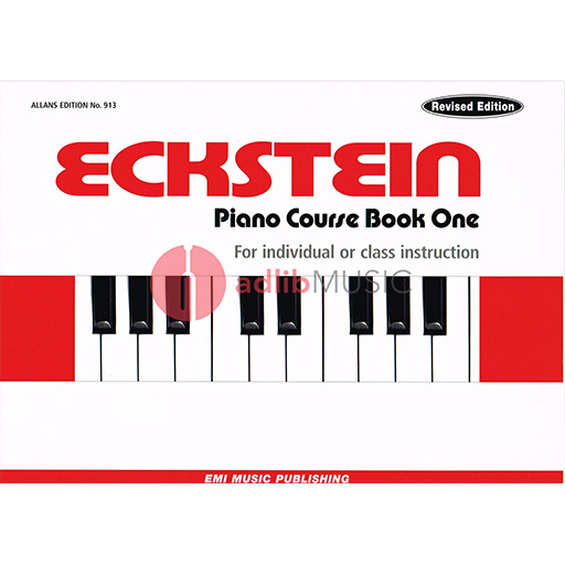 Eckstein Piano Course Book 1 - Piano EMI E52265