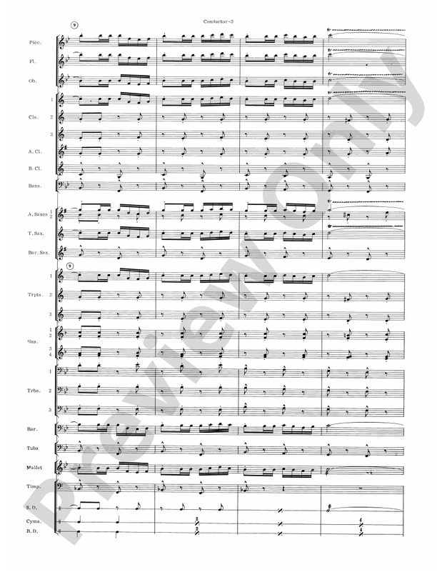 Carmen Suite - Concert Band Conductor Score & Parts (Digital Download)