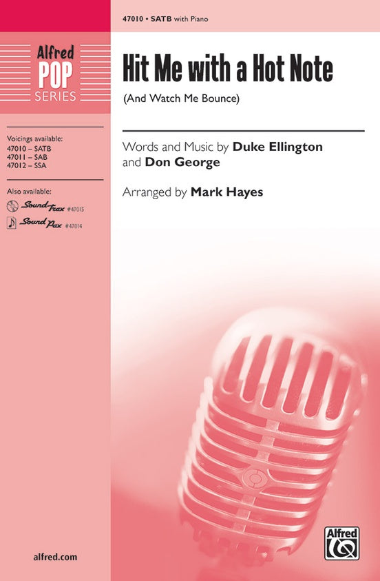 Hit Me with a Hot Note – SATB Choral Octavo (Digital Download)