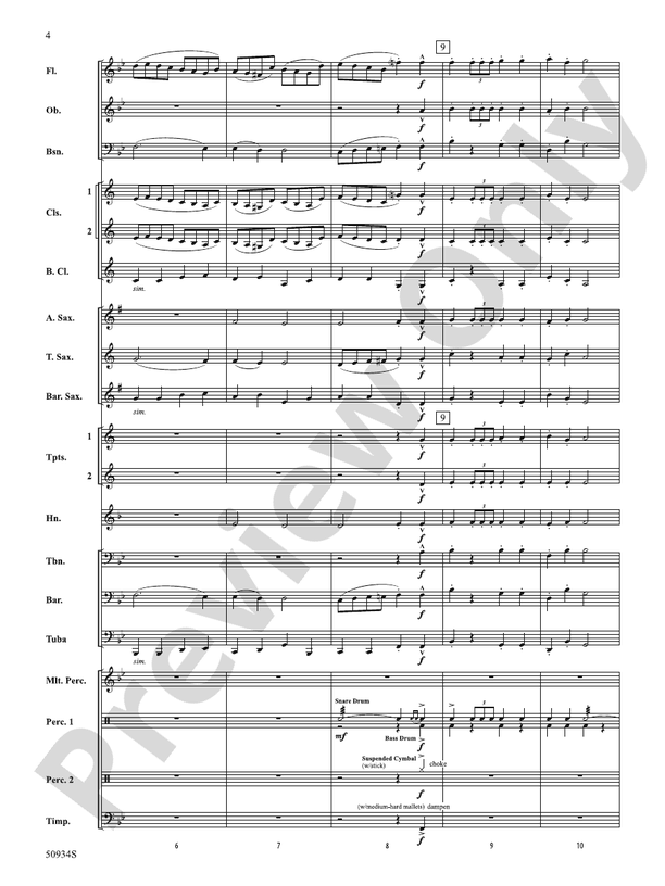 A Nutcracker Assortment – Concert Band Conductor Score & Parts (Digital Download)
